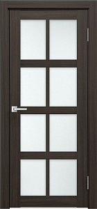 Товар Межкомнатная дверь Легенда К-8 тон Грей Остекление Сатинат белое